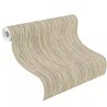 Timeless Wallpaper Imitation Natural Fibers Beige With Green Threads · Rasch Noble Zen 435184