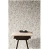 Romantische Blumentapete in Hellgräulich-Grau · Rasch Noble Zen 435245