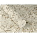 Romantische Blumentapete in Hellgräulich-Grau · Rasch Noble Zen 435245