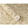 Papel pintado japandi de ramas y flores beige · Rasch Noble Zen 435252