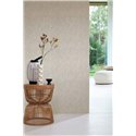Woven Fiber Effect Wallpaper Light Beige · Rasch Noble Zen 435436