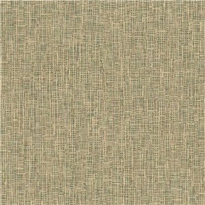 Papier peint imitation fibres naturelles en beige verdâtre