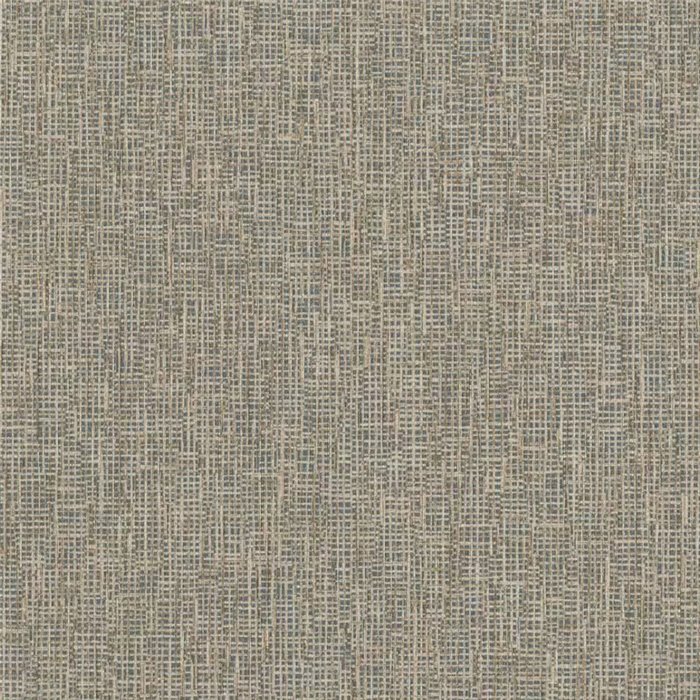 Papel pintado efecto tejido de fibras beige con toques grises · Rasch Noble Zen 435467