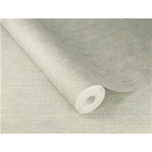 Wallpaper Imitation Raffia in Light Gray Tone 2