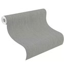 papel pintado imitación fibras naturales gris medio · Rasch Noble Zen 435542