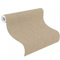 Papel pintado de imitación rafia beige claro · Rasch Noble Zen 435559