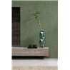 Wallpaper Japandi Natural Fibers Effect Moss Green · Rasch Noble Zen 435573