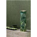 Wallpaper Japandi Natural Fibers Effect Moss Green · Rasch Noble Zen 435573