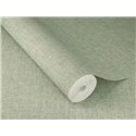 Papel pintado efecto textil verde claro · Rasch Noble Zen 435665