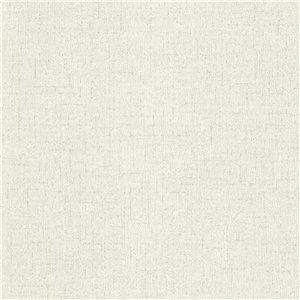Papier peint imitation lin en blanc cassé