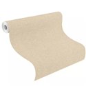 Wallpaper Linen Effect Beige · Rasch Noble Zen 435689