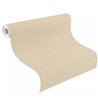 Papier peint effet lin beige · Rasch Noble Zen 435689