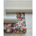Papier peint moderne géométrique vert sauge · Eijffinger Magnifique 351221