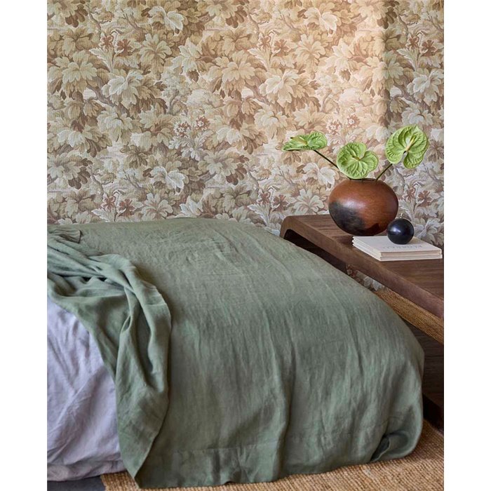 Rustikale Blätter Tapete In Beige- Und Brauntönen · Eijffinger Magnifique 351240