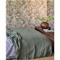 Papier peint rustique à feuilles dans les tons beige et marron · Eijffinger Magnifique 351240