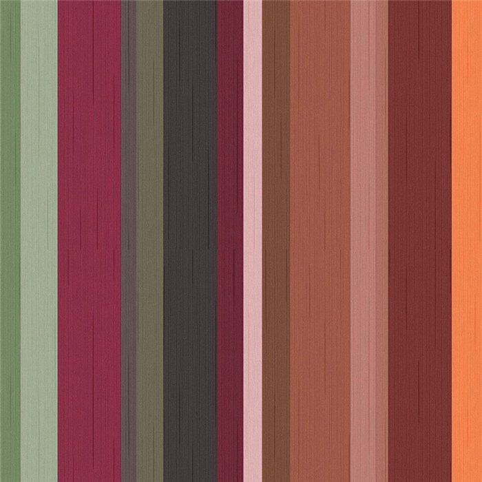 Modern Striped Wallpaper with Vibrant Multicolor Design · Eijffinger Magnifique 351262