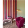 Moderne Gestreifte Tapete mit Lebendigem Mehrfarbigem Design · Eijffinger Magnifique 351262