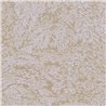 Papier peint intemporel à feuilles entrelacées beige