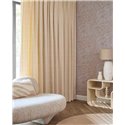 Papel pintado atemporal de hojas entrelazadas beige · Eijffinger Magnifique 351271