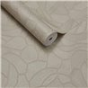 Modern Organic Shapes Wallpaper Off-White