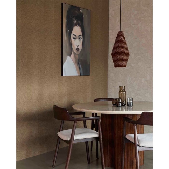 Modern Organic Shapes Wallpaper Off-White · Eijffinger Calm Crafted 363211