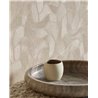 Modern Organic Shapes Wallpaper Off-White · Eijffinger Calm Crafted 363211