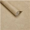 Papel pintado efecto mosaico beige arena