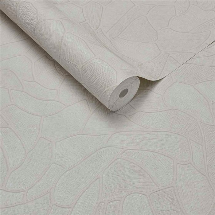 Tapete unregelmäßiger Steineffekt Hellgrau · Eijffinger Calm Crafted 363215