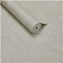 papier peint moderne formes organiques crème clair · Eijffinger Calm Crafted 363217