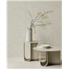 papier peint moderne formes organiques crème clair · Eijffinger Calm Crafted 363217