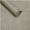 Papier peint effet pierre gris clair