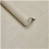 Papel pintado zigzag blanco crema