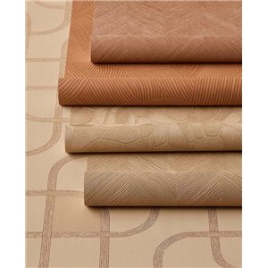 Wallpaper Chevron Pattern With Copper Brown Lines 2