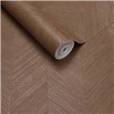 Papel pintado diseño de espiga marrón cobrizo · Eijffinger Calm Crafted 363241