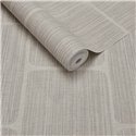 Moderne geometrische Tapete, gebrochen weiß · Eijffinger Calm Crafted 363252