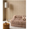 Tapete Modern Geometrisches Textil-Effekt Sandbeige · Eijffinger Calm Crafted 363253