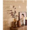 Tapete Modern Geometrische Bögen Sandbeige · Eijffinger Calm Crafted 363264