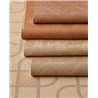 Papel pintado moderno geométrico de arcos beige arena · Eijffinger Calm Crafted 363264