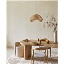 Papier peint à ondes blanc crème · Eijffinger Calm Crafted 363271