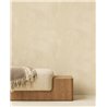 Papel pintado minimalista de líneas curvas blanco crema · Eijffinger Calm Crafted 363273