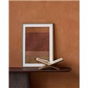 Modern Wavy Terracotta Wallpaper · Eijffinger Calm Crafted 363275
