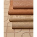 Modern Wavy Terracotta Wallpaper · Eijffinger Calm Crafted 363275