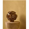 Moderne Wellenlinien Tapete Ockergelb · Eijffinger Calm Crafted 363276