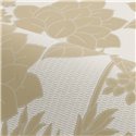Botanical Beige and White Leaf Wallpaper · Casamance Tressora 76900100