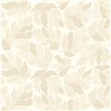 Wallpaper of Botanical Leaves White and Gold · Casamance Tressora 76910916