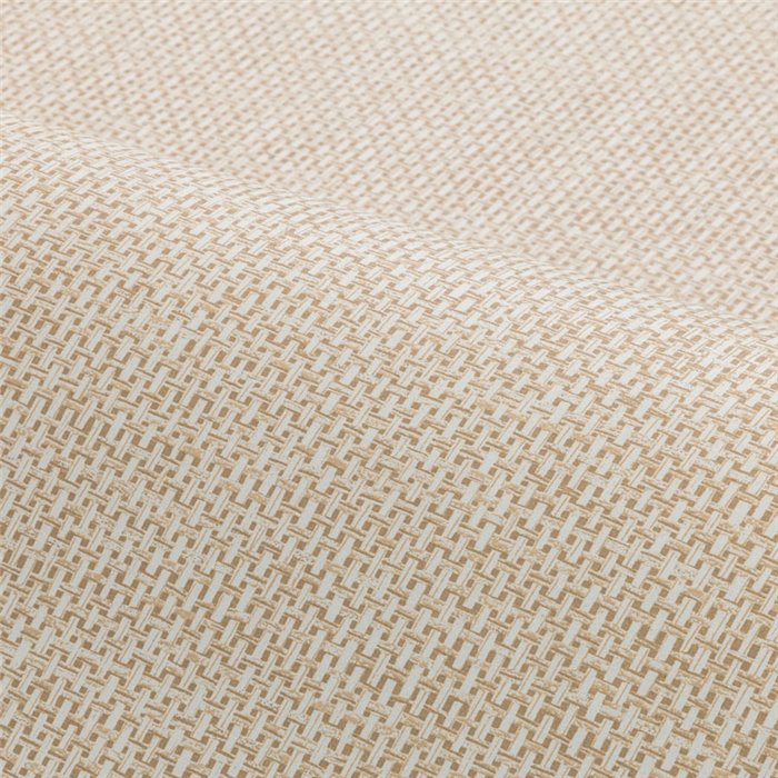 Tapete Raphia-Effekt gebrochenes Weiß · Casamance Tressora 76921630