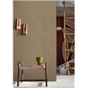Papier peint effet raphia marron clair · Casamance Tressora 76921834