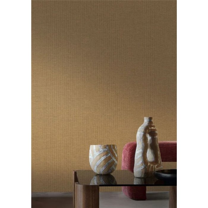 Wallpaper Raffia Effect Camel · Casamance Tressora 76921936
