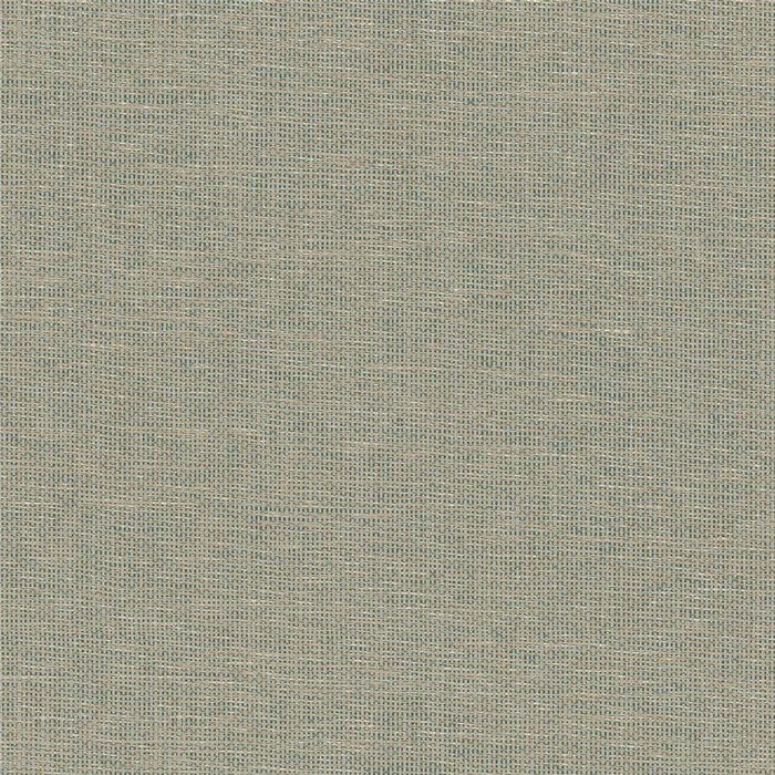 Papier peint effet textile faux uni vert clair et beige · Casamance Tressora 76922140