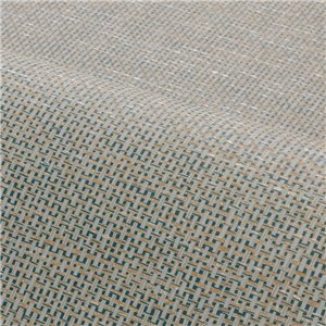 Papier peint effet textile faux uni vert clair et beige 2